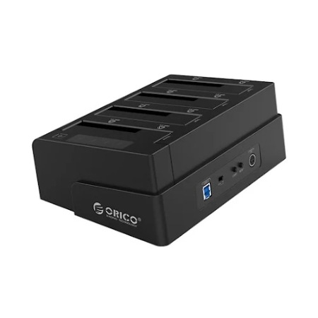 Đế ổ cứng (Docking) 4 khe cắm: 3.5 và 2.5 SATA 3 USB 3.0 - 6648US3-C | Hàng chính hãng