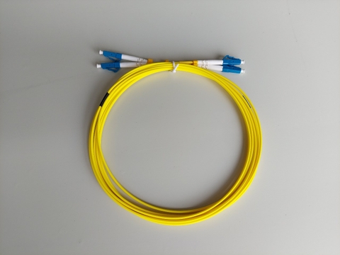 Dây nhảy quang LC/UPC-LC/UPC SM(G652D) Duplex 2mm PVC yellow 5m_LCLC-SM-DX2.0-5M | Hàng chính hãng