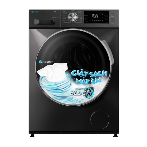 Máy giặt Lồng Ngang 8,5kg Invester Casper WF-85I140BGB Vừa ra mắt 2021 | Hàng chính hãng