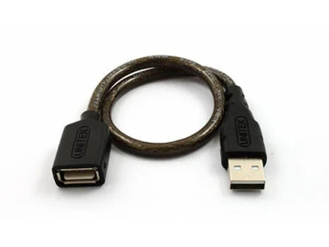 Cáp USB nối dài 2.0 0.3m  UNITEK Y-C 427 | Hàng chính hãng