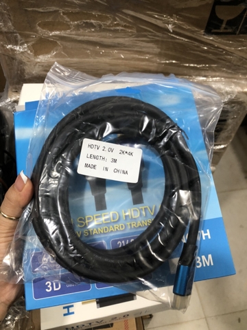 Dây HDMI Tomate 3m 4kx2k | Hàng chính hãng