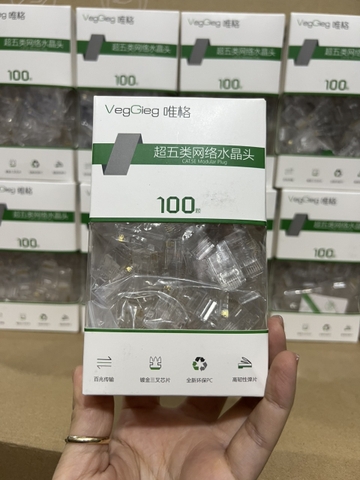 Hạt mạng cat 5 V-E003 Veggieg | Hàng chính hãng