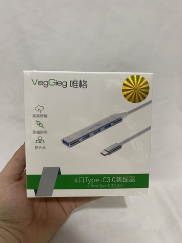Sản phẩm TypeC 3.0 +4 port Hub VK303 | Hàng chính hãng