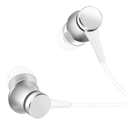 Tai nghe Xiaomi Mi In‑Ear Headphones Basic – Silver (ZBW4355TY) | Hàng chính hãng