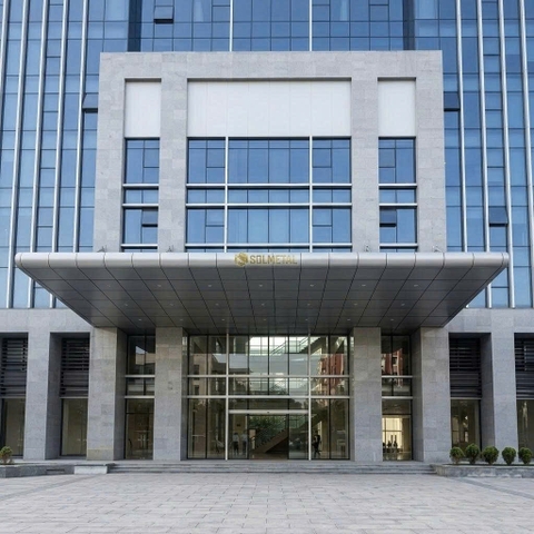 Mái ốp nhôm