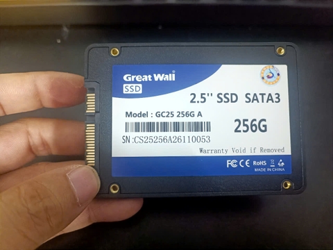 Ổ Cứng SSD Great Wall 256GB 2.5" SATA III
