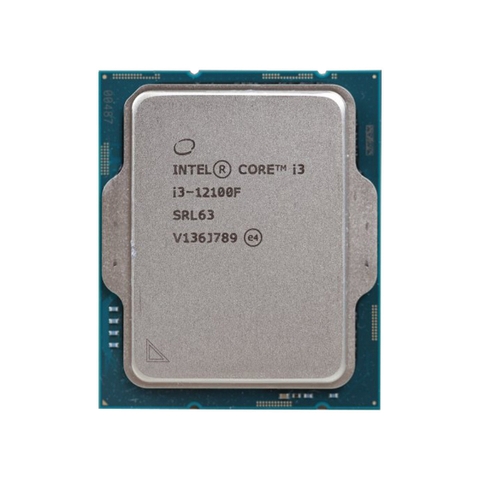 Cpu Core I3 12100F Tray (3.3GHz turbo up to 4.3GHz, 4 nhân 8 luồng, 12MB Cache, LGA1700)