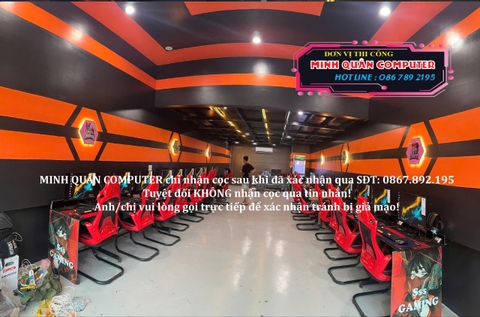 Trọn Gói Phòng Game 15 PC(I3 12100F | RAM 16GB | GTX 1660 | Nguồn EDRA EP600PRO | Màn KV-VISION 27" 120Hz)