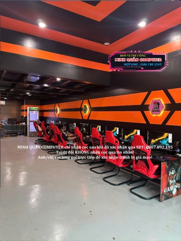 Trọn Gói Phòng Game 15 PC(I3 12100F | RAM 16GB | GTX 1660 | Nguồn EDRA EP600PRO | Màn KV-VISION 27" 120Hz)