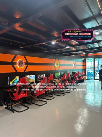 Trọn Gói Phòng Game 15 PC(I3 12100F | RAM 16GB | GTX 1660 | Nguồn EDRA EP600PRO | Màn KV-VISION 27" 120Hz)