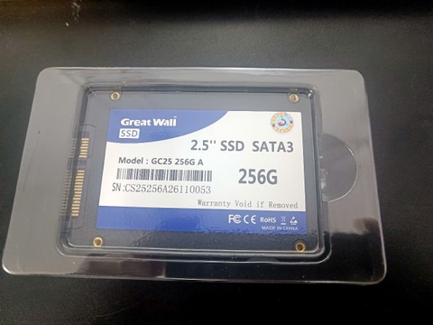 Ổ Cứng SSD Great Wall 256GB 2.5" SATA III
