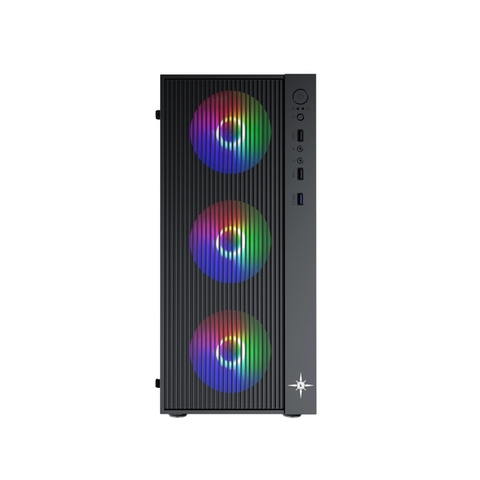 Vỏ Case Gaming KENOO ESPORT AF13-3F Đen - Case Gaming sẵn 3 FAN
