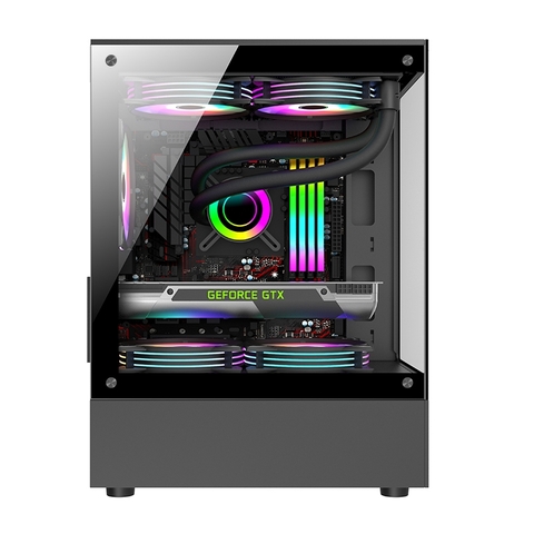 Vỏ máy tính KENOO ESPORT MK100 - Màu Đen