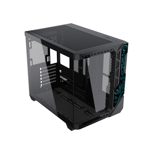 Vỏ máy tính KENOO LUXE V2 - 3FA - Màu Đen