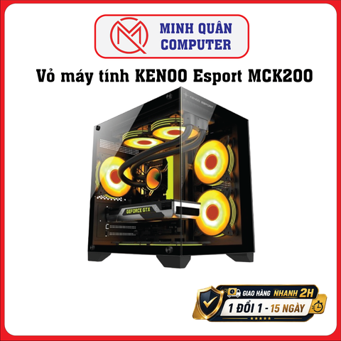 Vỏ máy tính KENOO ESPORT MCK200 - Màu Đen