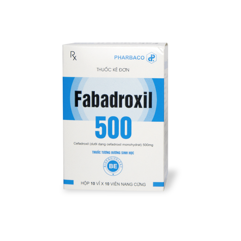 VIÊN UỐNG FABADROXIL 500