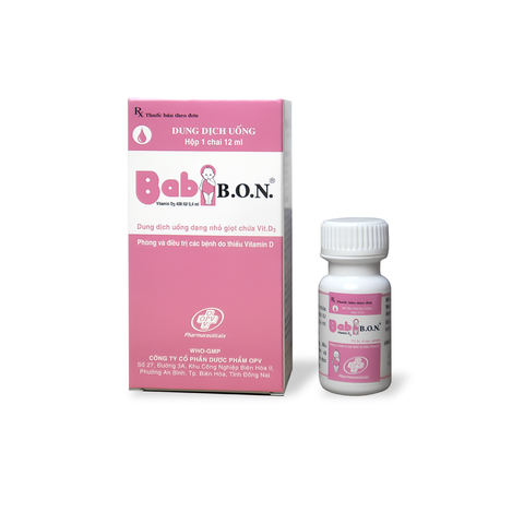 DUNG DỊCH UỐNG BABI B.O.N