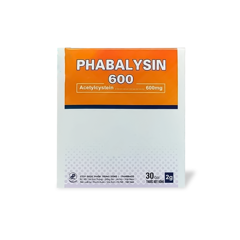 THUỐC BỘT UỐNG PHABALYSIN 600