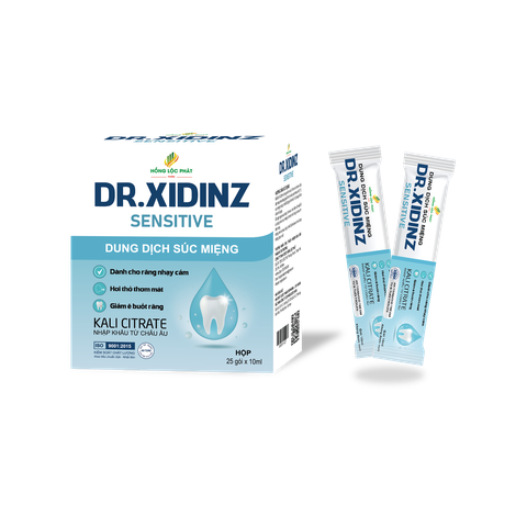 DUNG DỊCH SÚC MIỆNG DR. XIDINZ SENSITIVE