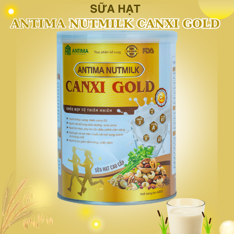 Sữa hạt Antima nutmilk canxi gold - giảm giá 10%