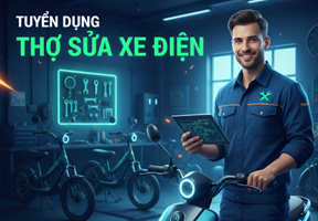 TUYỂN DỤNG THỢ SỬA XE ĐIỆN