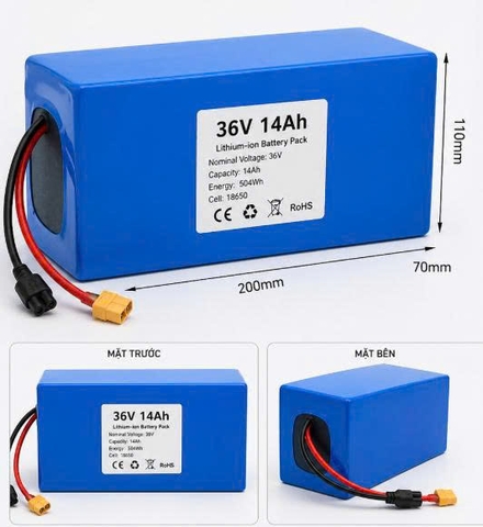 Pin 36v-14ah