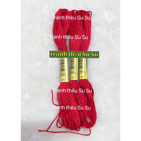 [HCM] 1 tép chỉ thêu cotton theo mã theo hệ DMC, mã từ 800 đến 899
