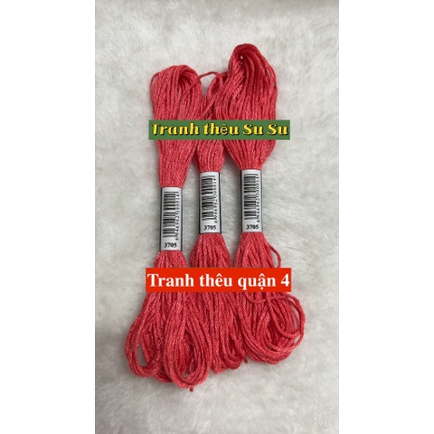 mã từ 3705 đến 3799, chỉ thêu cotton theo mã theo hệ DMC