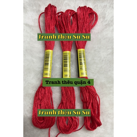 [HCM] 1 tép chỉ thêu cotton theo mã theo hệ DMC, mã từ 3801 đến 3840