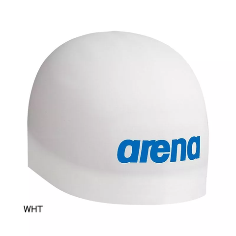 Mũ Bơi ARENA ARN-3910 AQUAFORCE 3D Silicone Cap WHT trắng size L