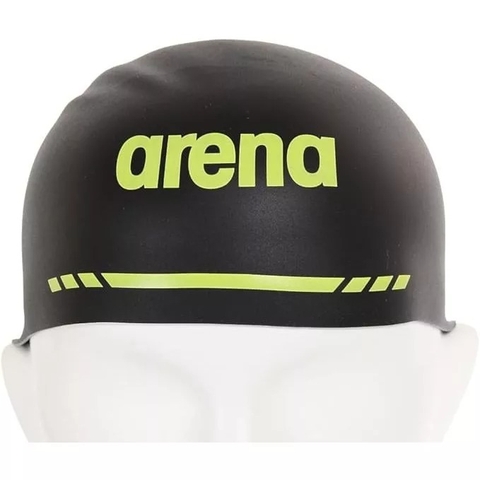 Mũ Bơi Arena ARN-3410 AQUAFORCE 3D SOFT SILICONE đen