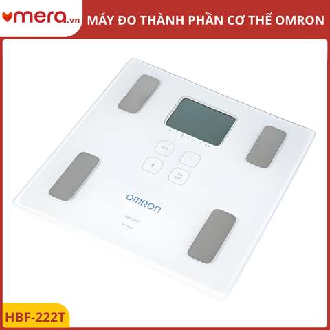 Máy Đo Thành Phần Cơ Thể Omron HBF-222T (Bluetooth, Đo Mỡ Trẻ Em Từ 6 Tuổi)