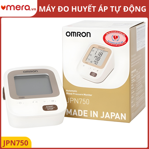 Máy Đo Huyết Áp Bắp Tay Omron JPN750 (Made in Japan) - Chuẩn Mực Chất Lượng Nhật Bản