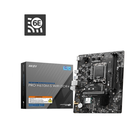 Mainboard MSI PRO H610M-E DDR4 (Intel H610/ Socket 1700/ M-ATX/ 2 khe ram/ DDR4)