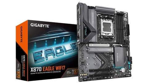 Mainboard Gigabyte X870 EAGLE WIFI 7 (AMD X870/ Socket AM5/ 4 khe ram/ DDR5/ 2.5 Gigabit LAN)