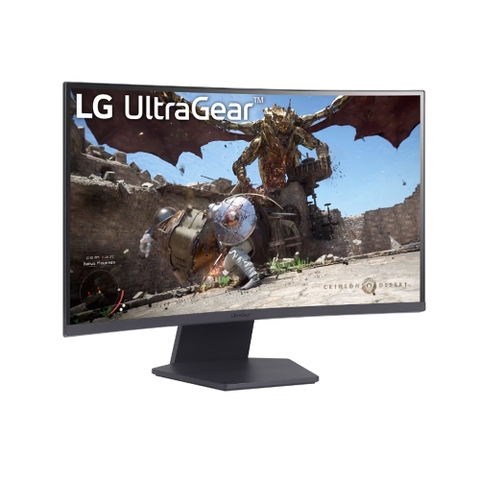 Màn hình cong gaming LG UltraGear 27GS60QC-B (27Inch/ QHD (2560x1440)/ 1ms/ 180Hz/ 300cd/m2/ VA)