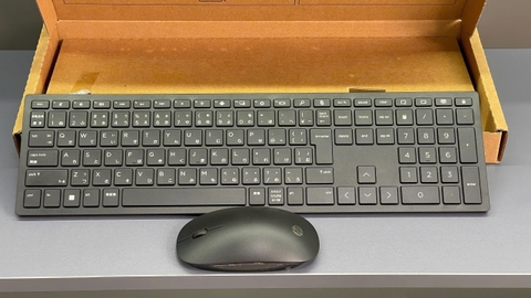 Bộ Bàn Phím Chuột Tiếng Nhật  Không Dây HP 710 JP