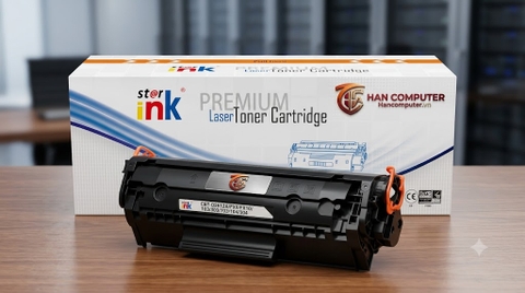 Hộp mực máy in CF2612A thương hiệu Komaxi, Starink, Mitsuco giá rẻ
