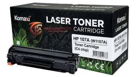 Hộp mực HP 107A (W1107A) (Có chip) thương hiệu Komaxi giá rẻ tại Hancomputer
