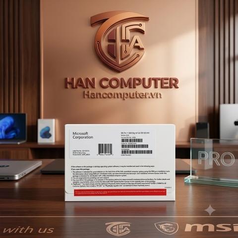 Phần mềm Microsoft Windows Pro 11 64Bit FQC-10528 (OEI DVD)