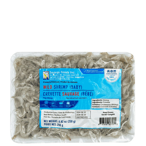 Searay Foods Inc, Wild Shrimp Baby, Tep Mong, 250g