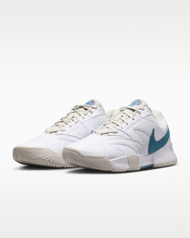 Giày Quần Vợt Nam Nike Court Lite 4 White | Smokey Blue