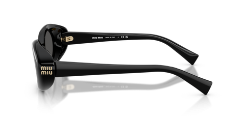 MIU MIU 0MU B09SF 16K08Z BLACK