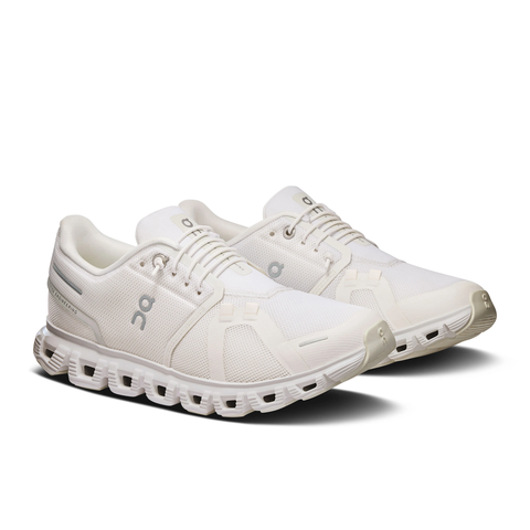 Giày Chạy Bộ Nữ ON Running Cloud 6 White | White