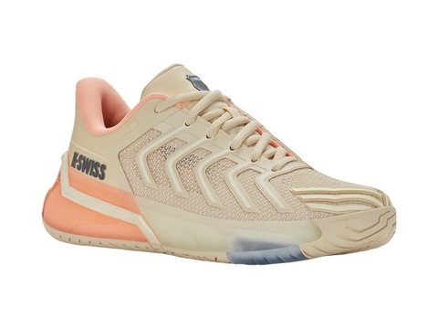 Giày Quần Vợt Nữ K-Swiss Ultrashot 4 Whitecap Gray | Peach Parfait | Egret