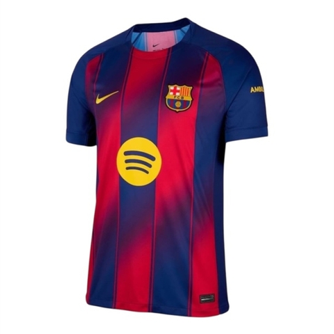Áo Tay Ngắn Thể Thao Nam Nike FC Barcelona 2025/26 Stadium Home