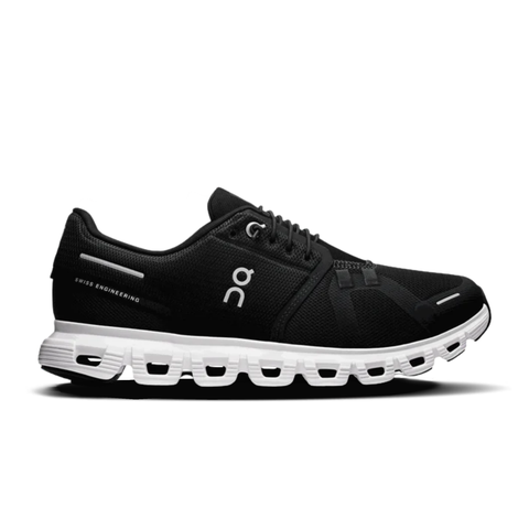 Giày Chạy Bộ Nữ On Running Cloud 6 Black | White