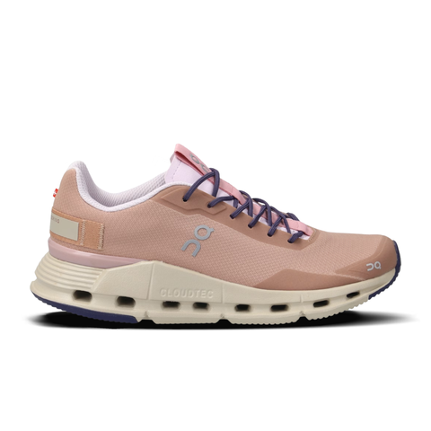 Giày Chạy Bộ Nữ On Running Cloudnova Form Rose | Brown - OUTLET