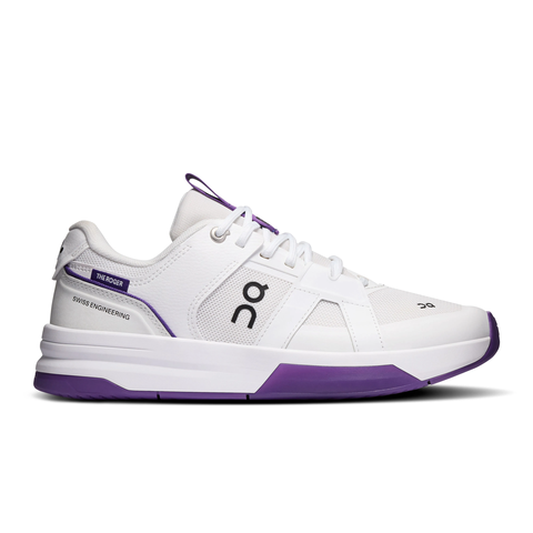 Giày Tennis/Pickleball Nữ On Running THE ROGER Clubhouse Pro 2 White | Amethyst