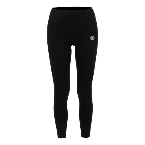 Quần Bidi Badu dài thể thao tennis/pickleball nữ Night Flash Ball Pocket Tight Black BB130010-200